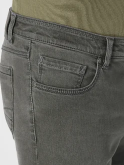Paddock`s Herren 5-Pocket Jeans - PIPE Slim Fit in grau