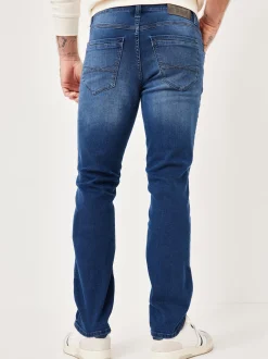 Paddock`s Herren 5-Pocket Jeans - PIPE Slim Fit in denim