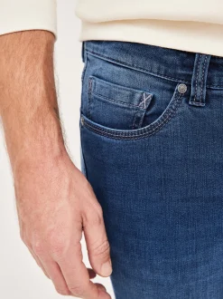 Paddock`s Herren 5-Pocket Jeans - PIPE Slim Fit in denim