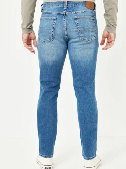 Paddock`s Herren 5-Pocket Jeans - PIPE Slim Fit in denim