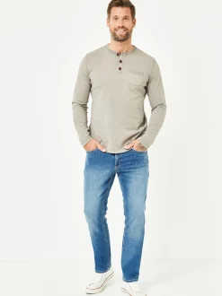 Paddock`s Herren 5-Pocket Jeans - PIPE Slim Fit in denim