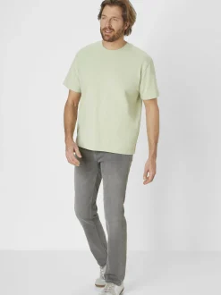 Paddock`s Herren 5-Pocket Jeans - PIPE Slim Fit in grau