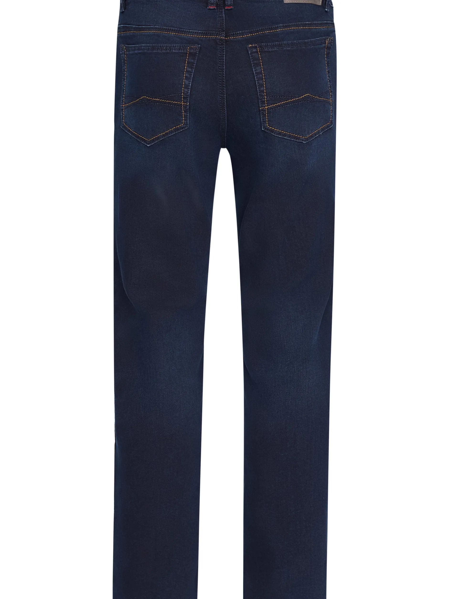 Paddock`s Herren 5-Pocket Jeans - PIPE Saddle Stitch Slim Fit in dark stone