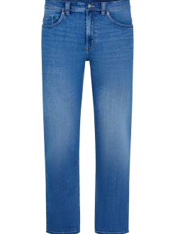 Paddock`s Herren 5-Pocket Jeans - RANGER Slim Fit in light stone