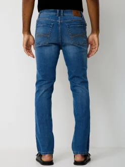 Paddock`s Herren 5-Pocket Jeans - RANGER Slim Fit in light stone