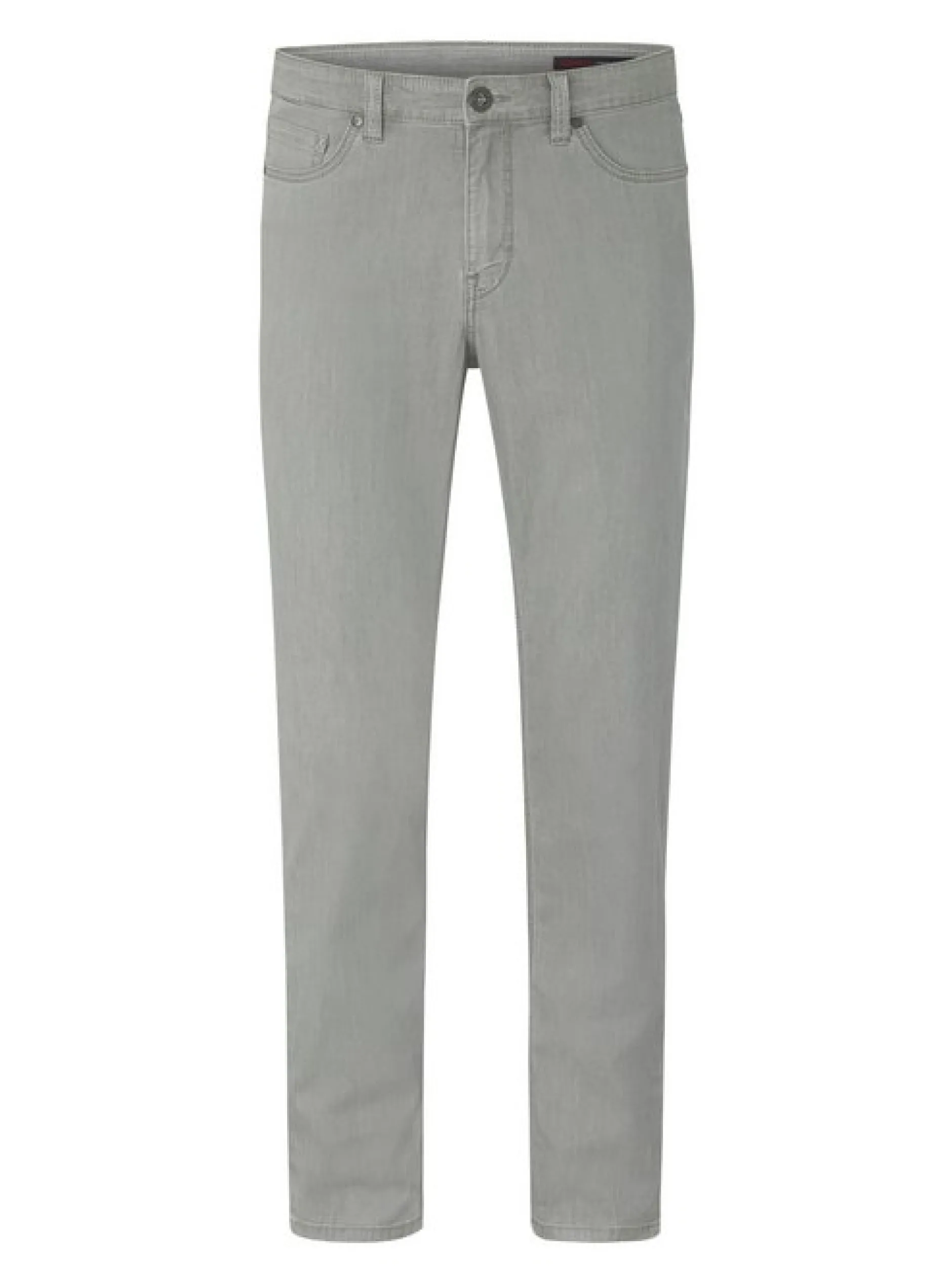 Paddock`s Herren 5-Pocket Jeans - PIPE Slim Fit in hellgrau