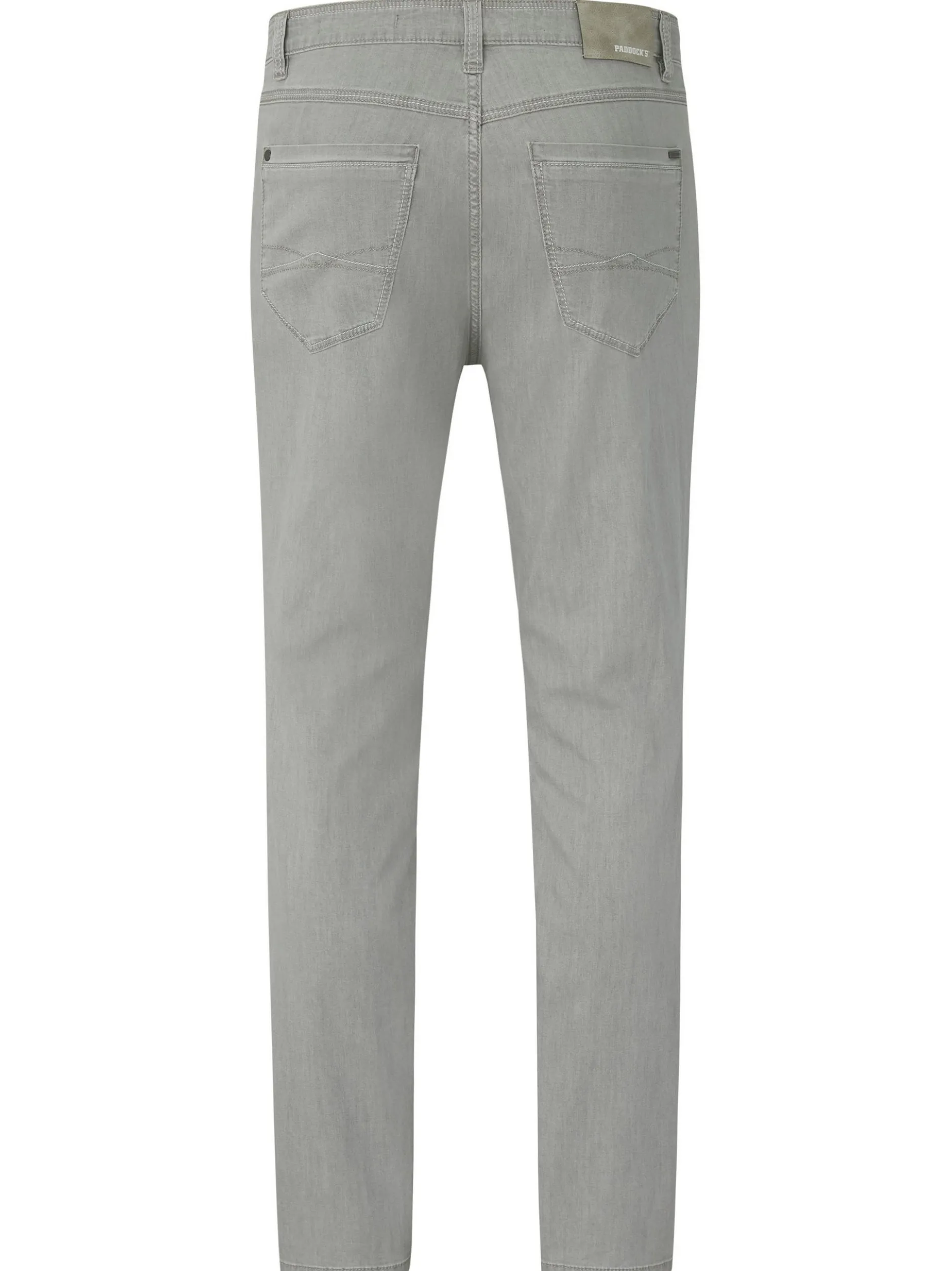 Paddock`s Herren 5-Pocket Jeans - PIPE Slim Fit in hellgrau