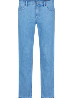 Paddock`s Herren 5-Pocket Jeans - PIPE Slim Fit in bleached