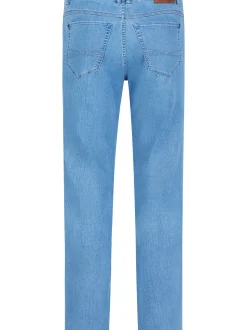 Paddock`s Herren 5-Pocket Jeans - PIPE Slim Fit in bleached