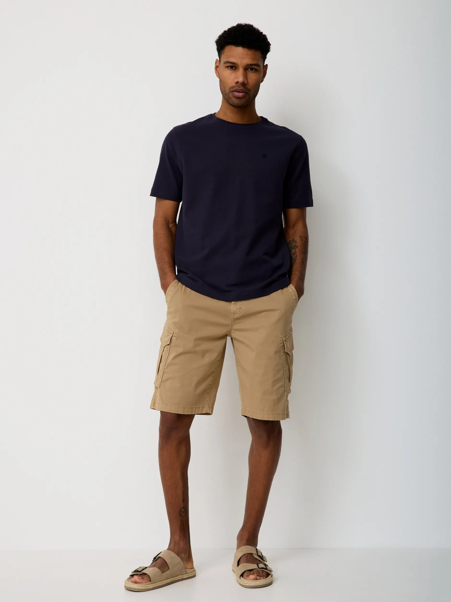 Paddock`s Herren Shirt - Regular Fit in blau