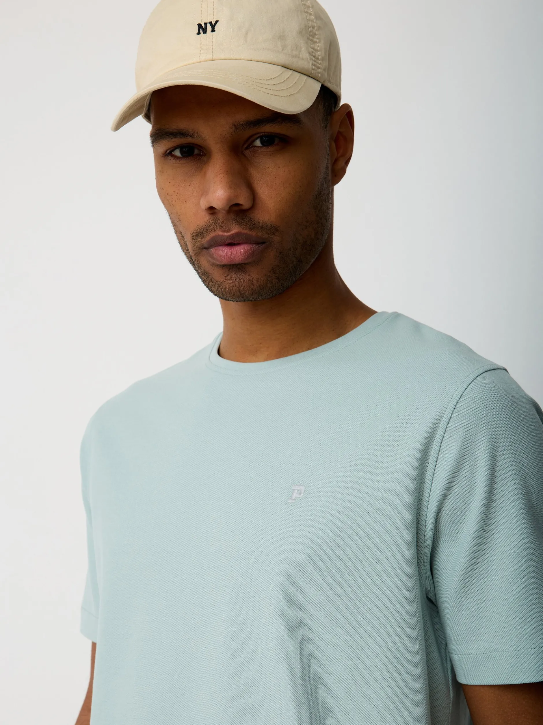 Paddock`s Herren Shirt - Regular Fit in aqua