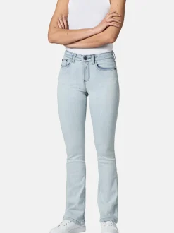 Peak Time Damen Bootcut-Jeans - Zenita in hellblau