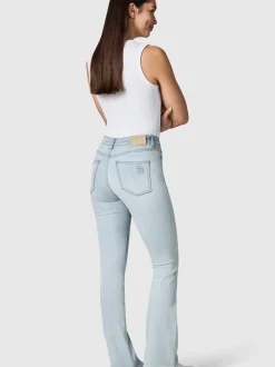 Peak Time Damen Bootcut-Jeans - Zenita in hellblau