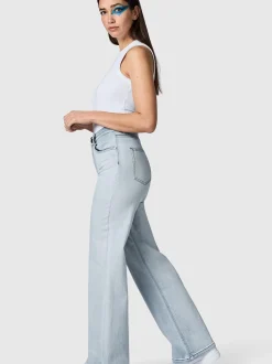 Peak Time Damen Jeans - Eklipsa in hellblau