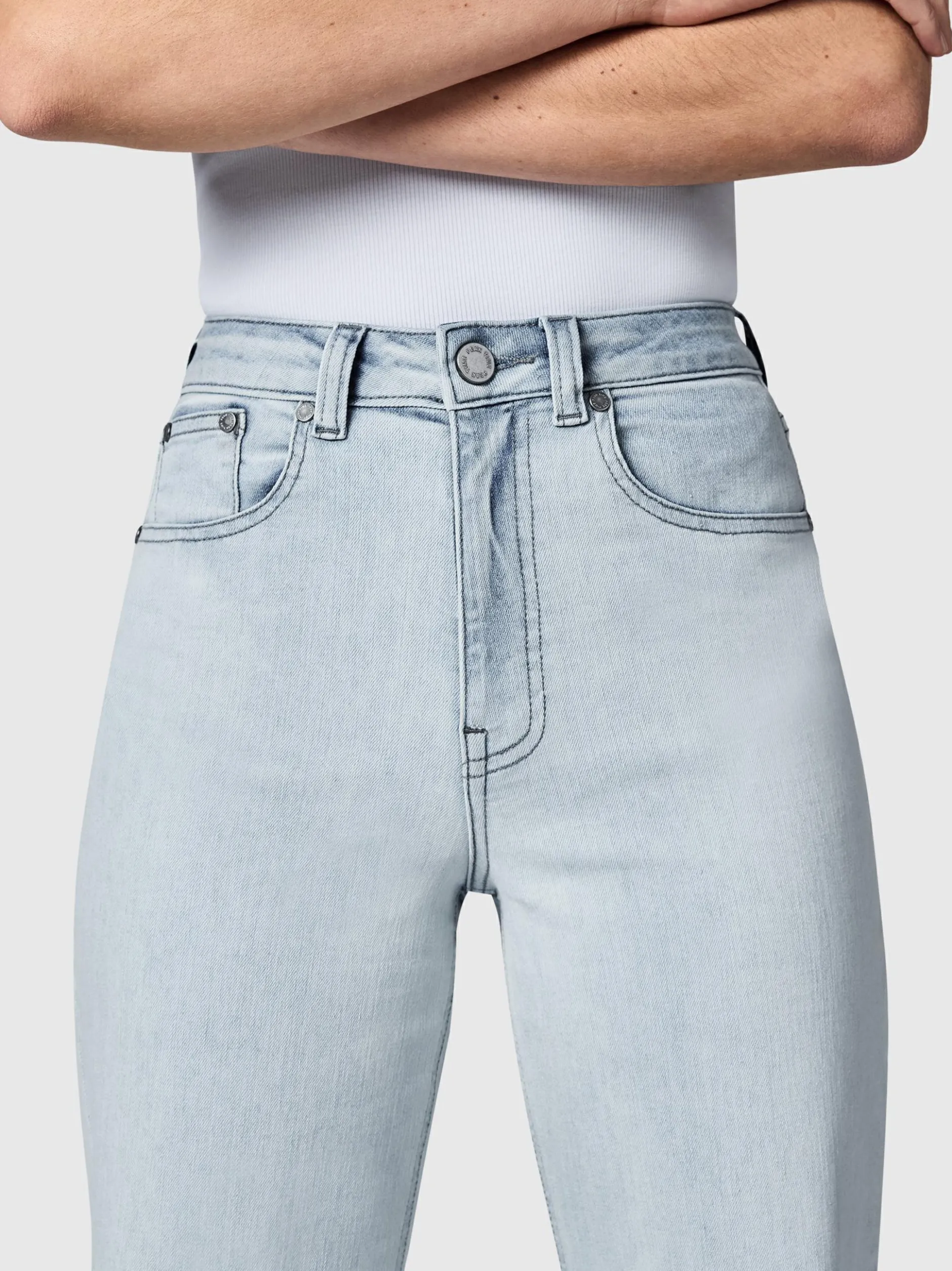 Peak Time Damen Jeans - Eklipsa in hellblau