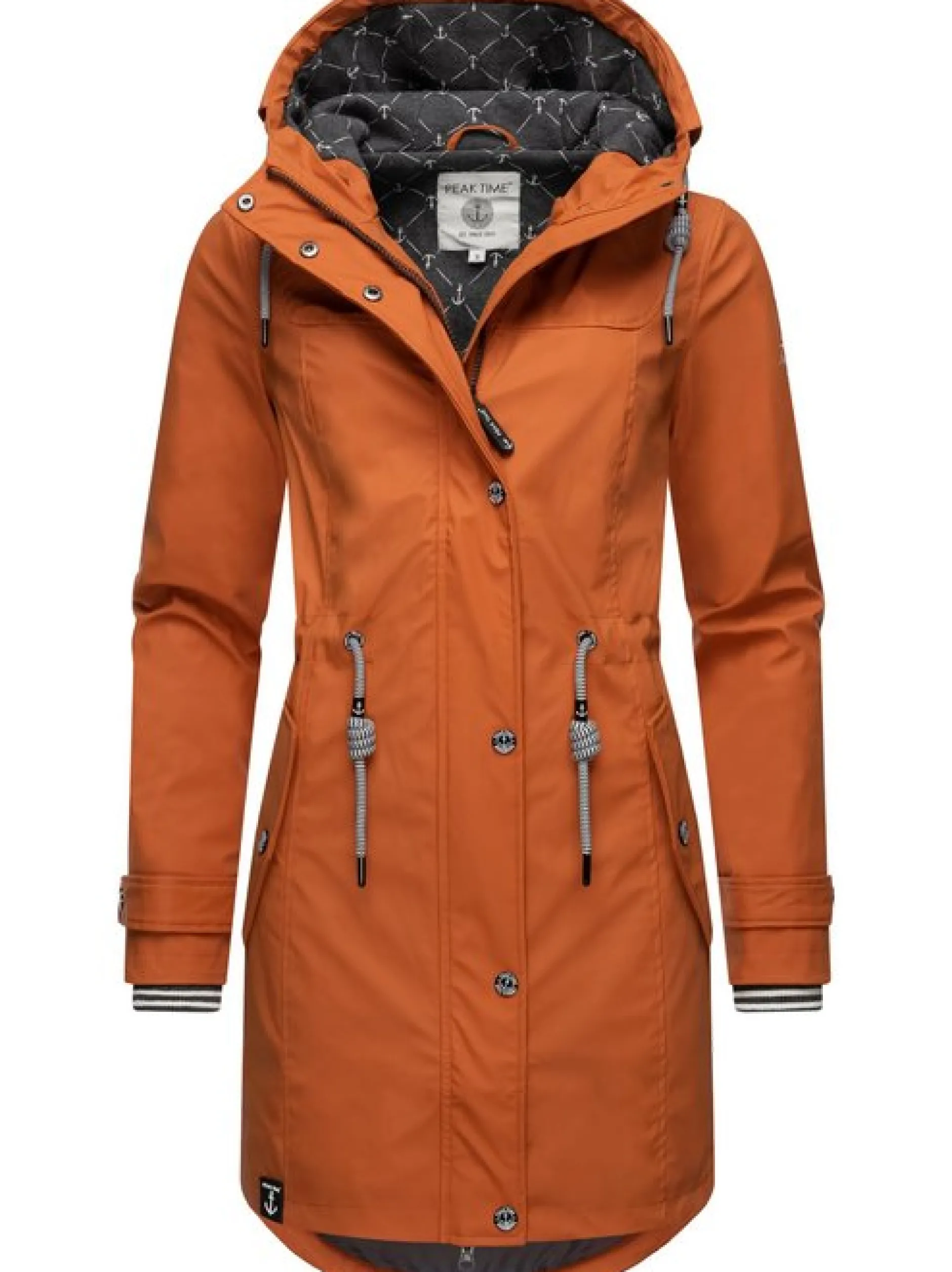 Peak Time Damen Regenjacke - L60042 in braun
