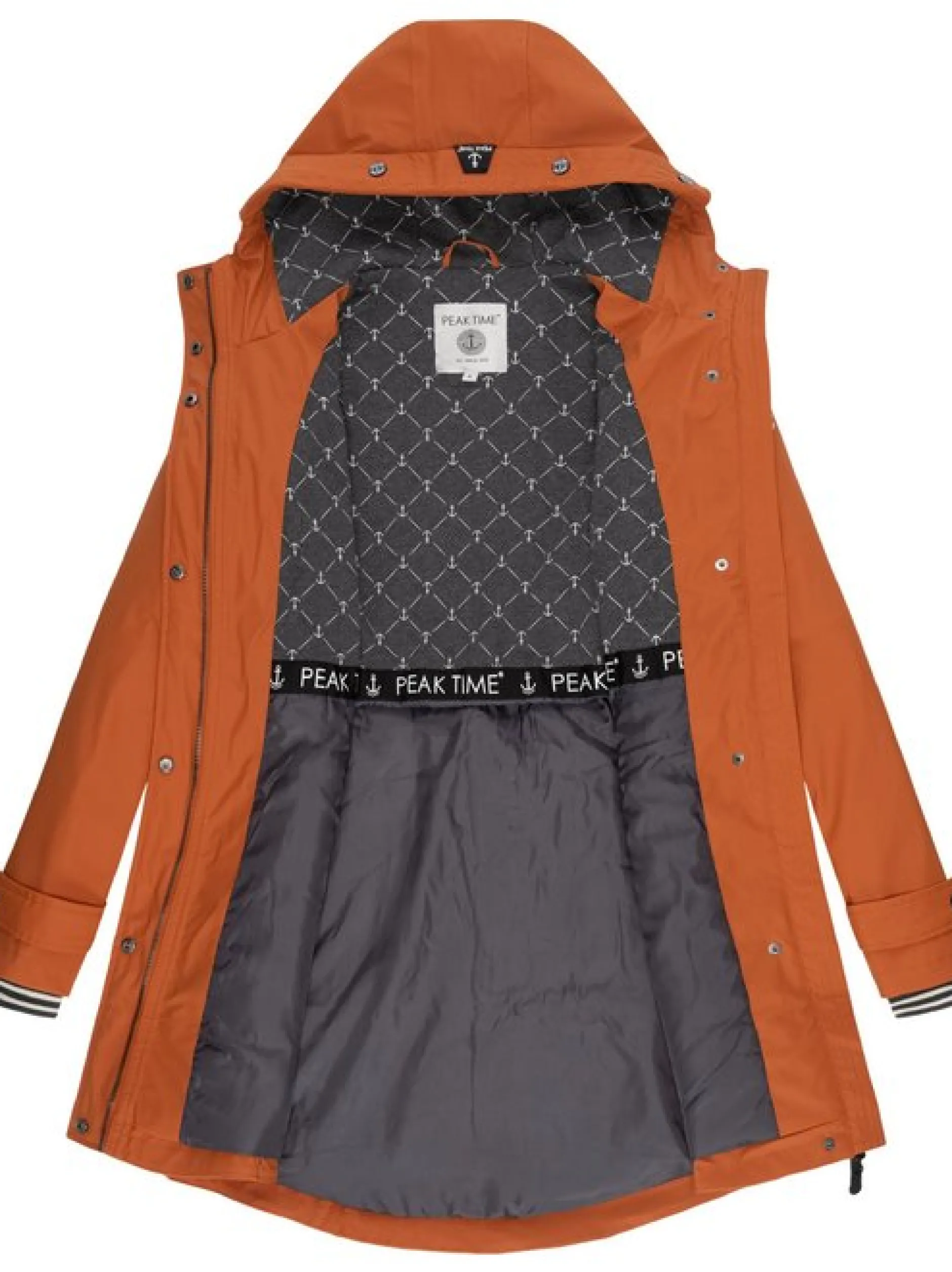 Peak Time Damen Regenjacke - L60042 in braun