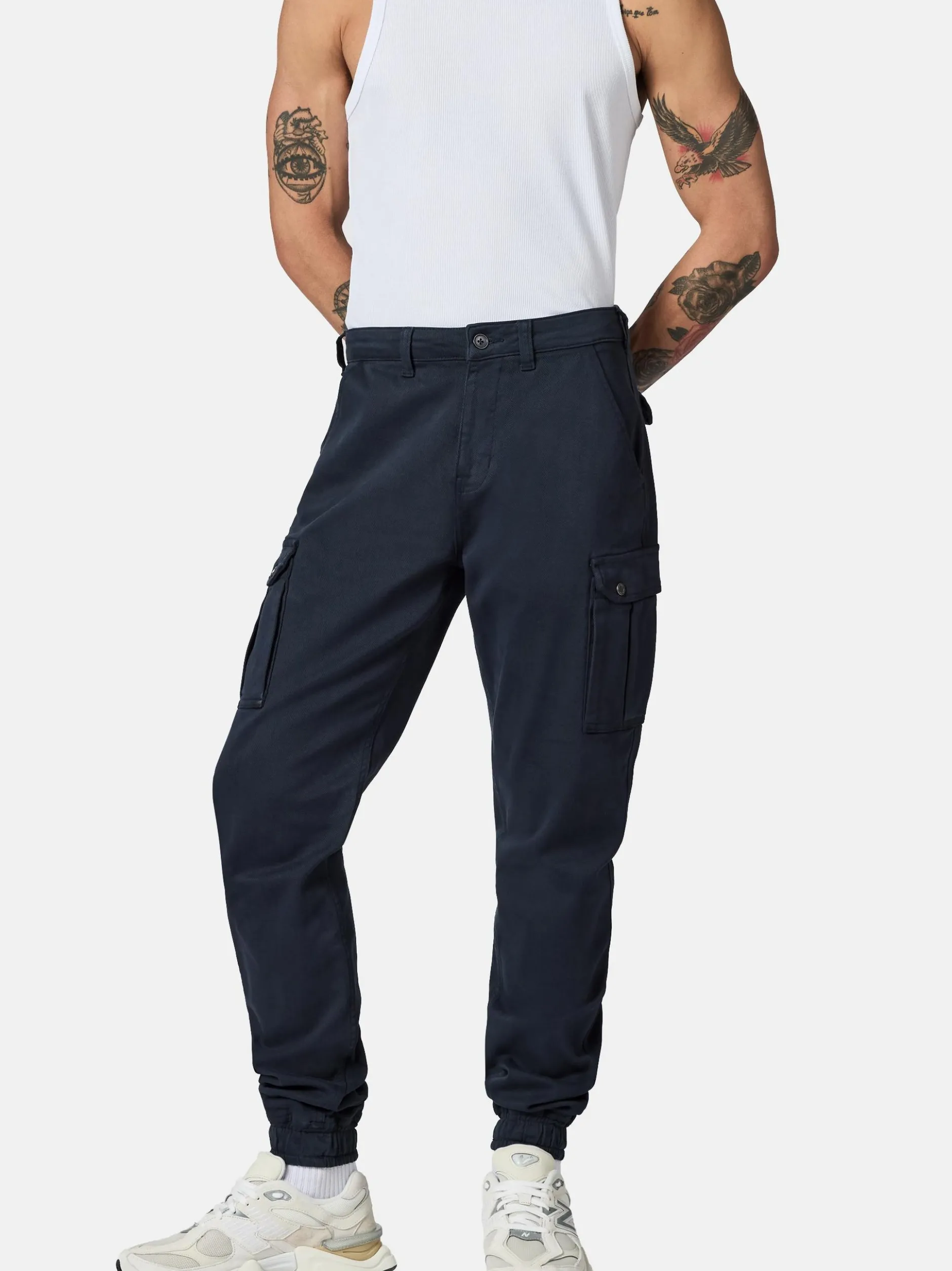 Peak Time Herren Cargohose - Siwas in marine
