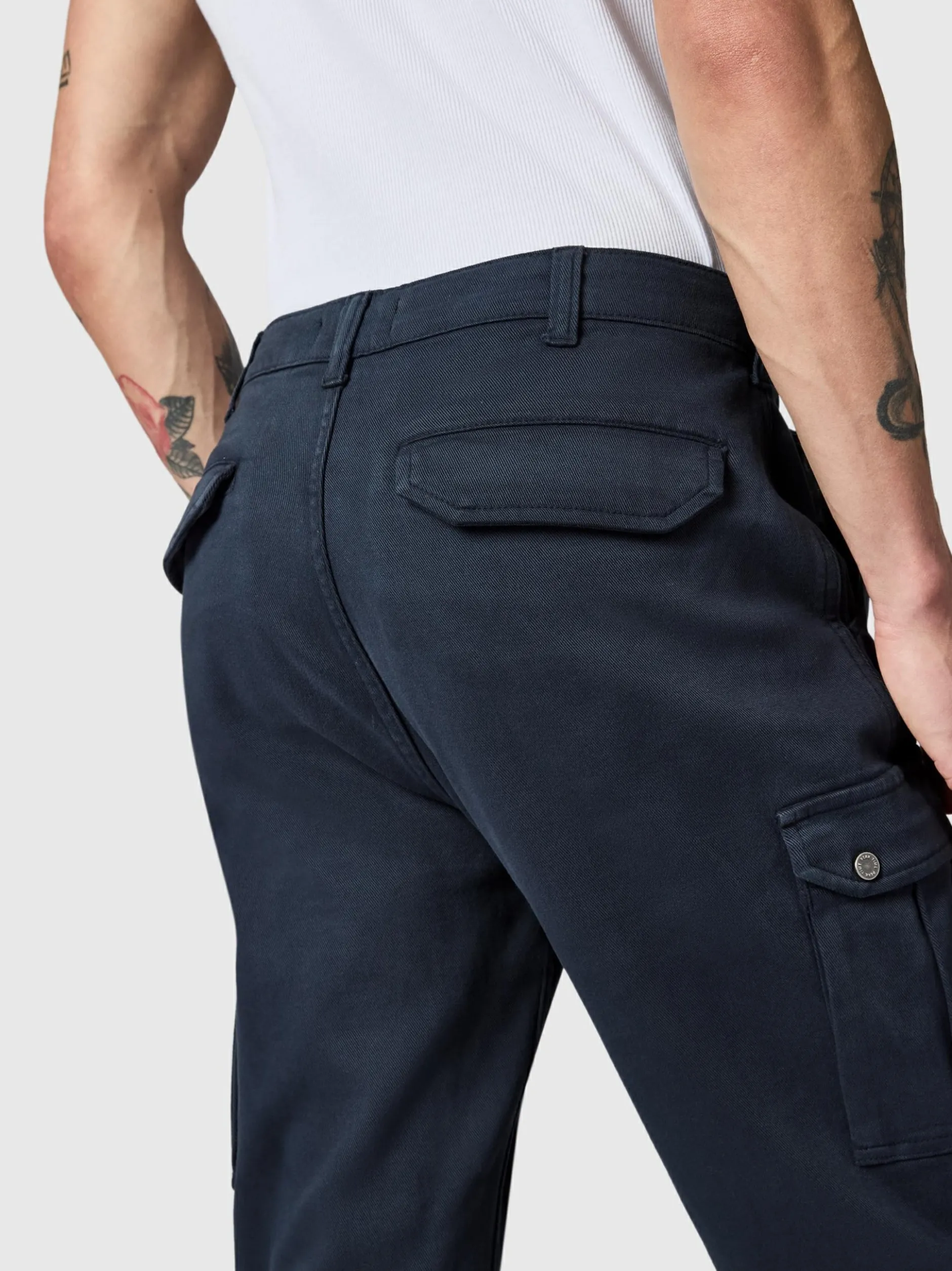 Peak Time Herren Cargohose - Siwas in marine