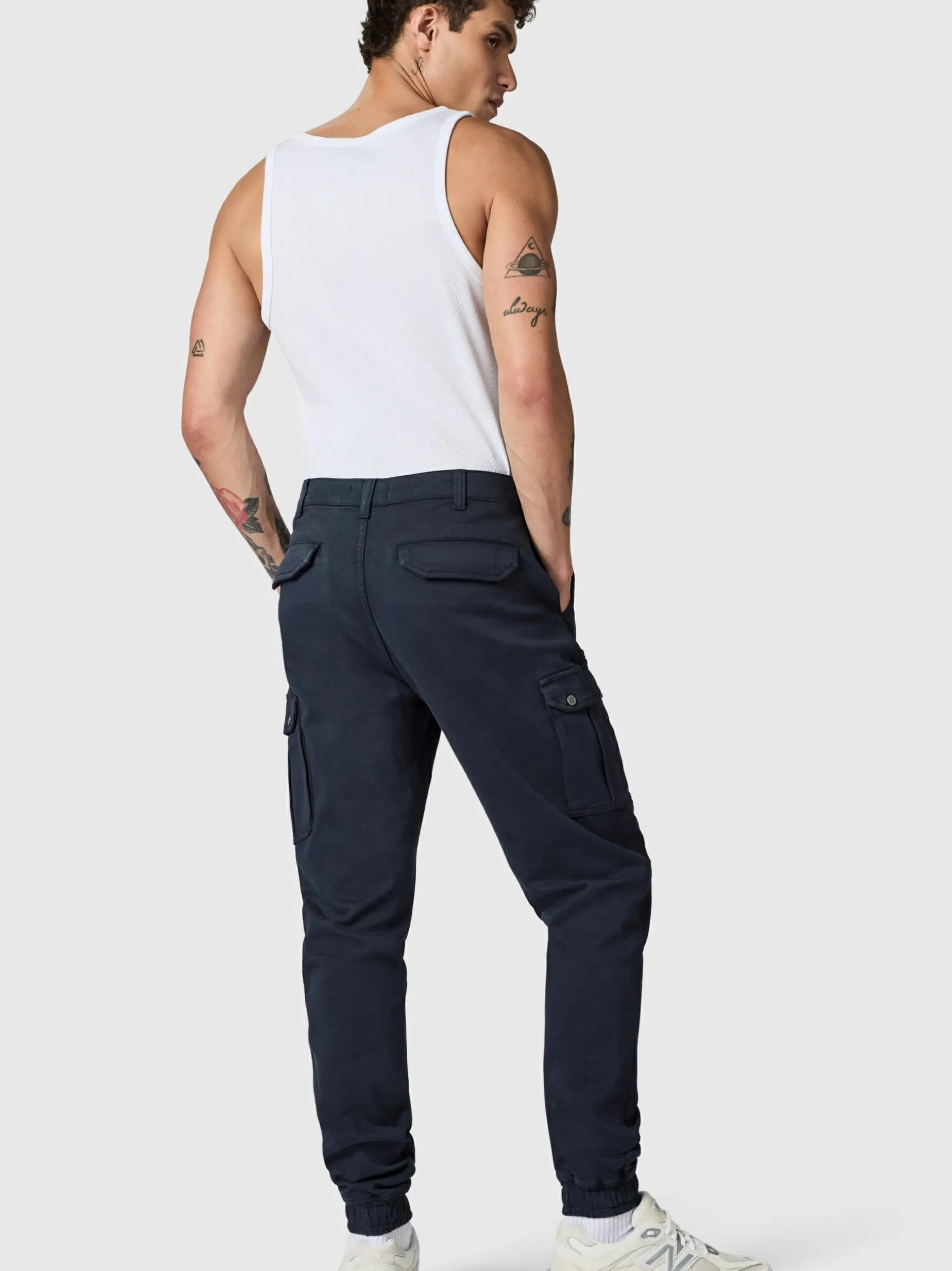 Peak Time Herren Cargohose - Siwas in marine