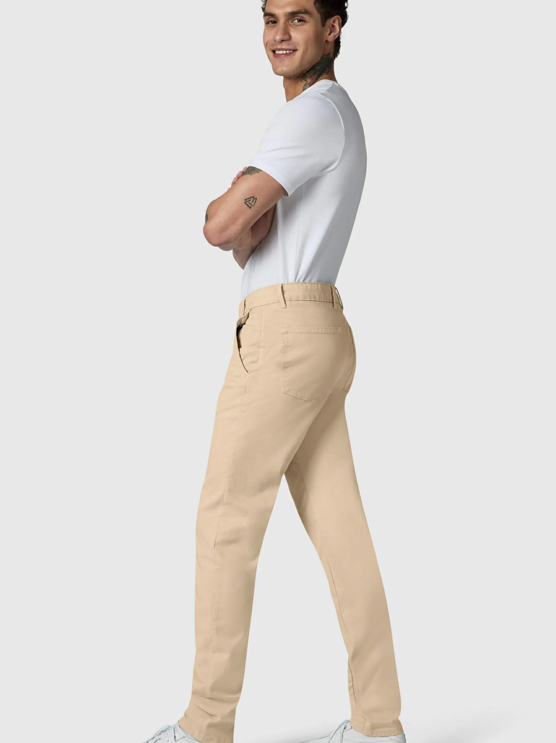 Peak Time Herren Chinohose - Astron in beige