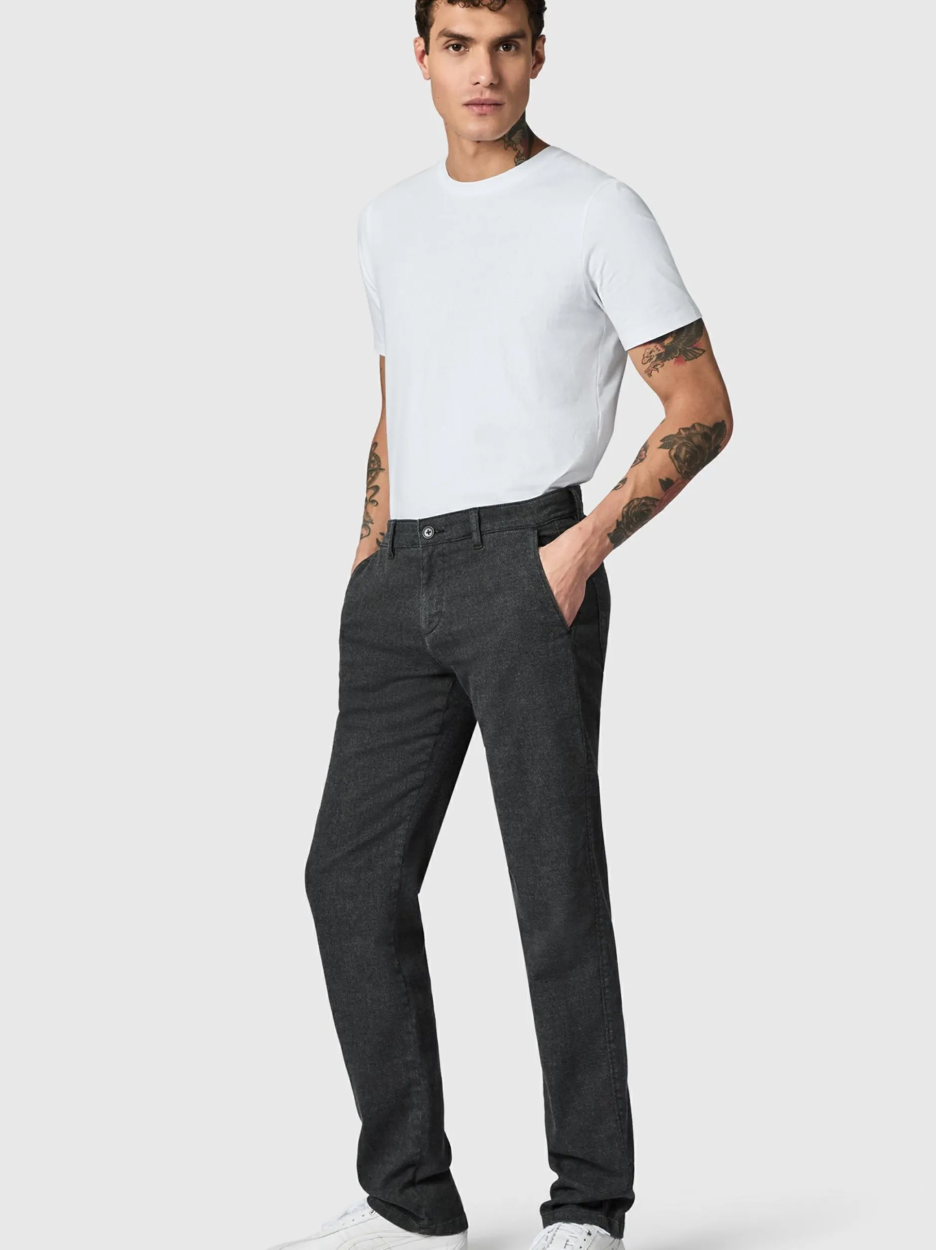 Peak Time Herren Chinohose - Helikon in grau