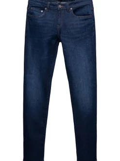 Peak Time Herren Jeans - Cosmis Tapered Fit in blau