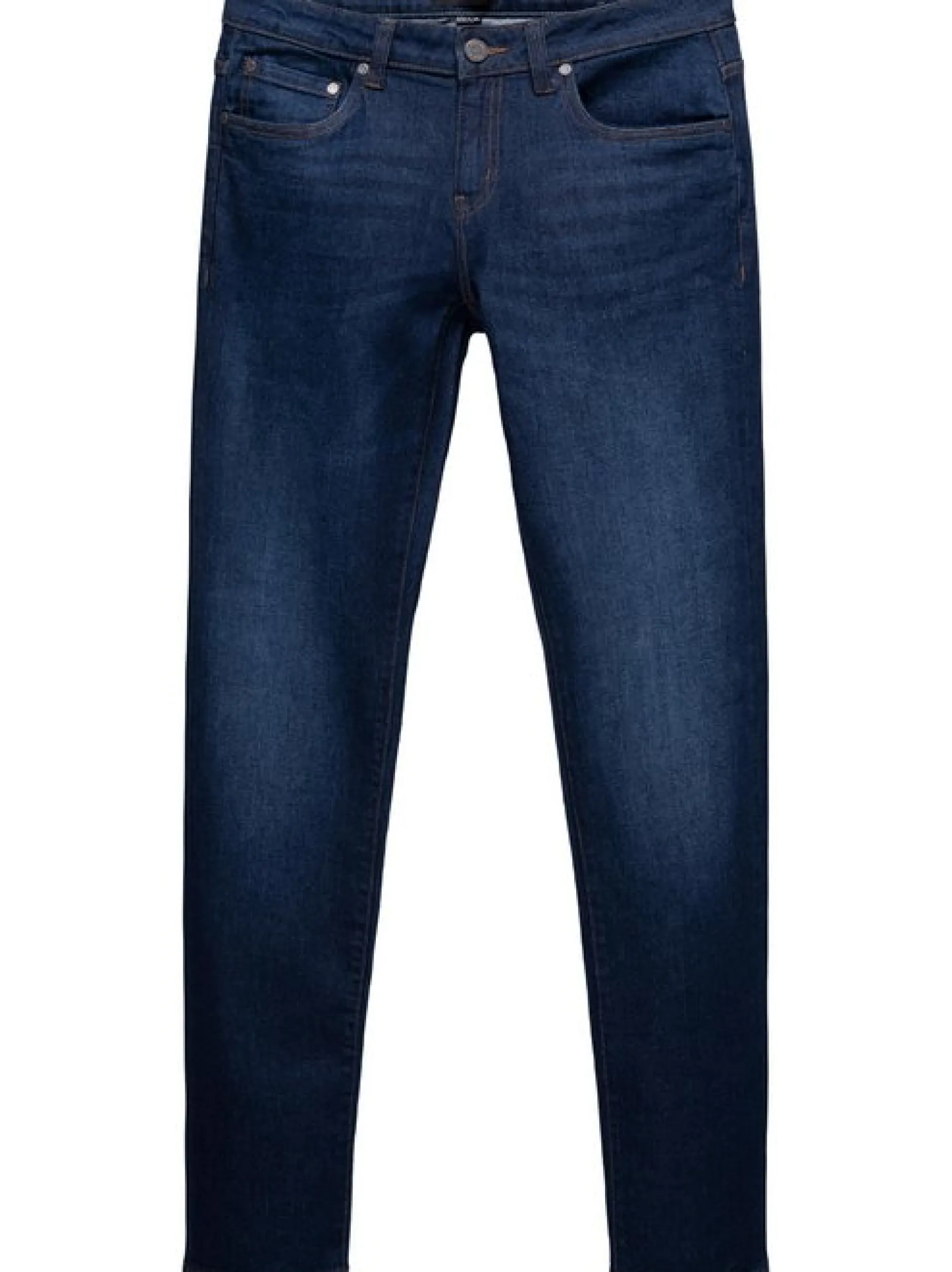 Peak Time Herren Jeans - Cosmis Tapered Fit in blau