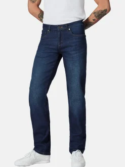 Peak Time Herren Jeans - Cosmis Tapered Fit in blau