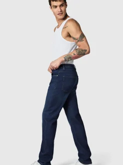 Peak Time Herren Jeans - Cosmis Tapered Fit in blau
