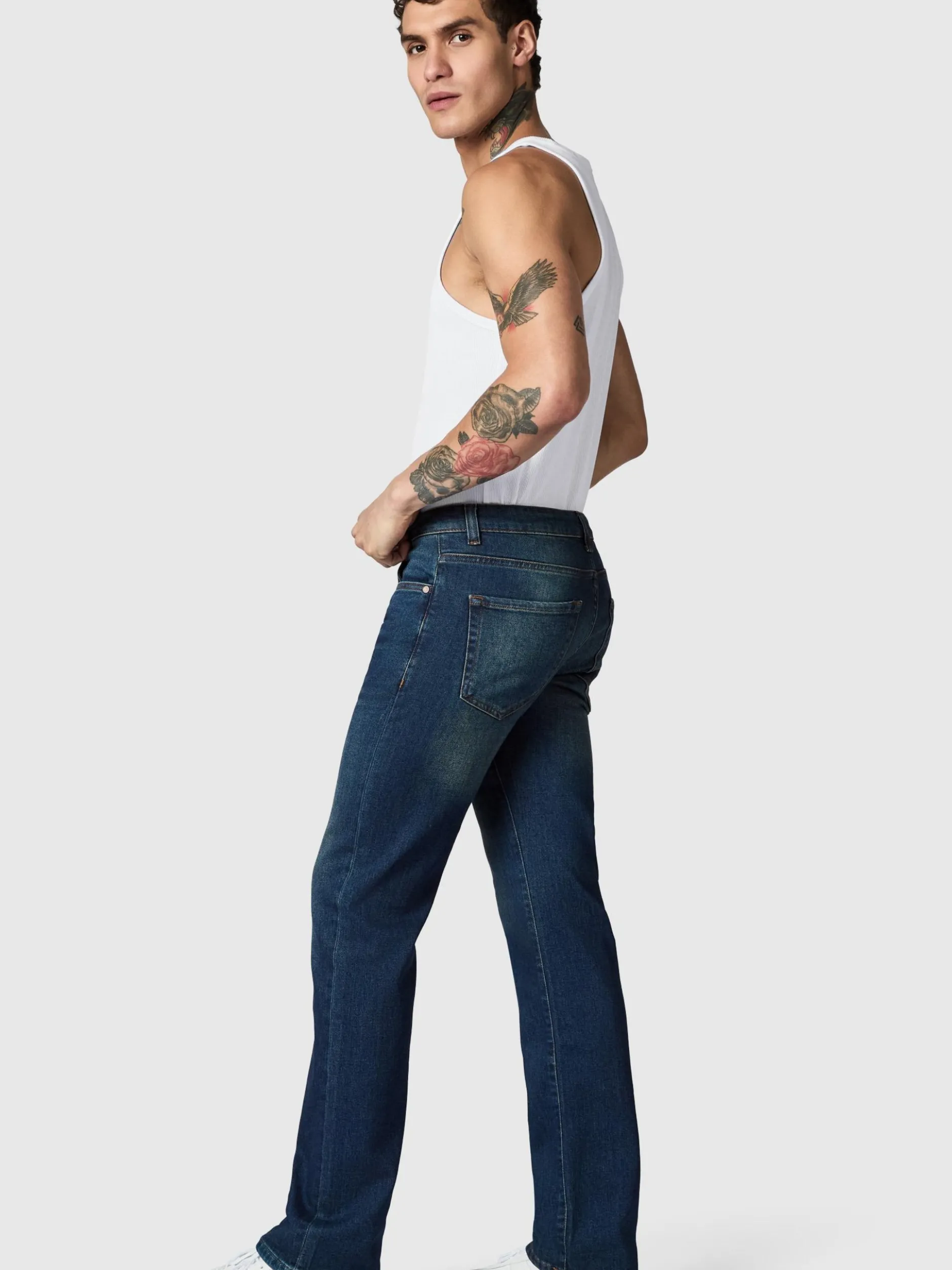 Peak Time Herren Straight-Jeans - Orbis in blau