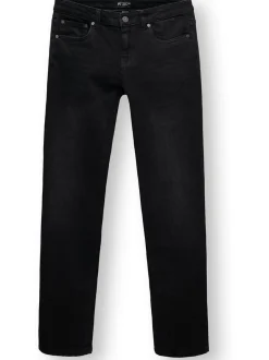 Peak Time Herren Straight-Jeans - Orbis in schwarz