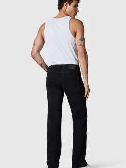 Peak Time Herren Straight-Jeans - Orbis in schwarz