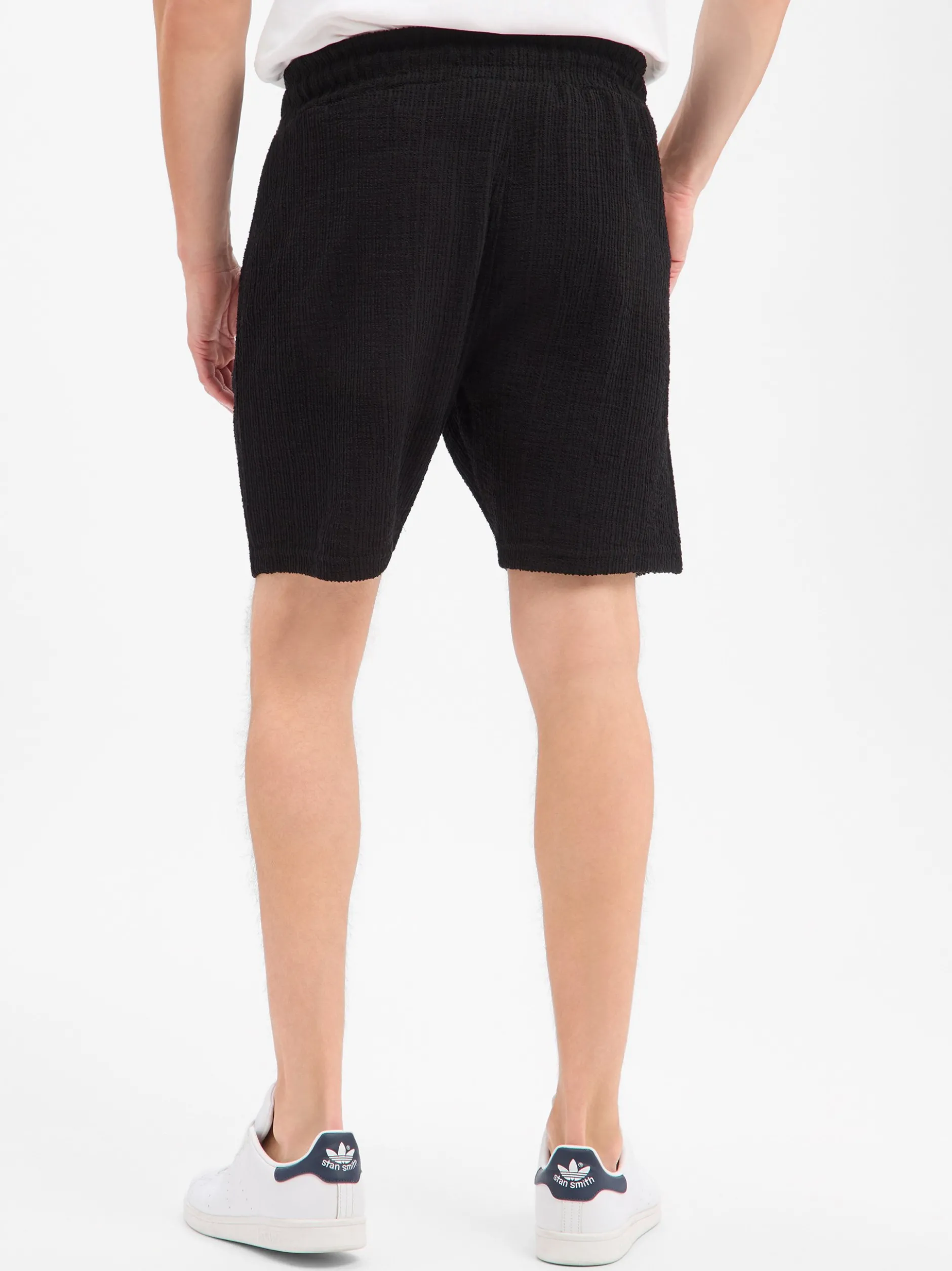 PEGADOR Herren Shorts in schwarz - Länge: kurz