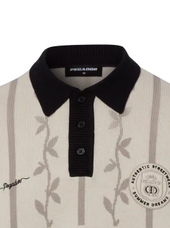 PEGADOR Herren Strickshirt - Kinsale in beige bleached