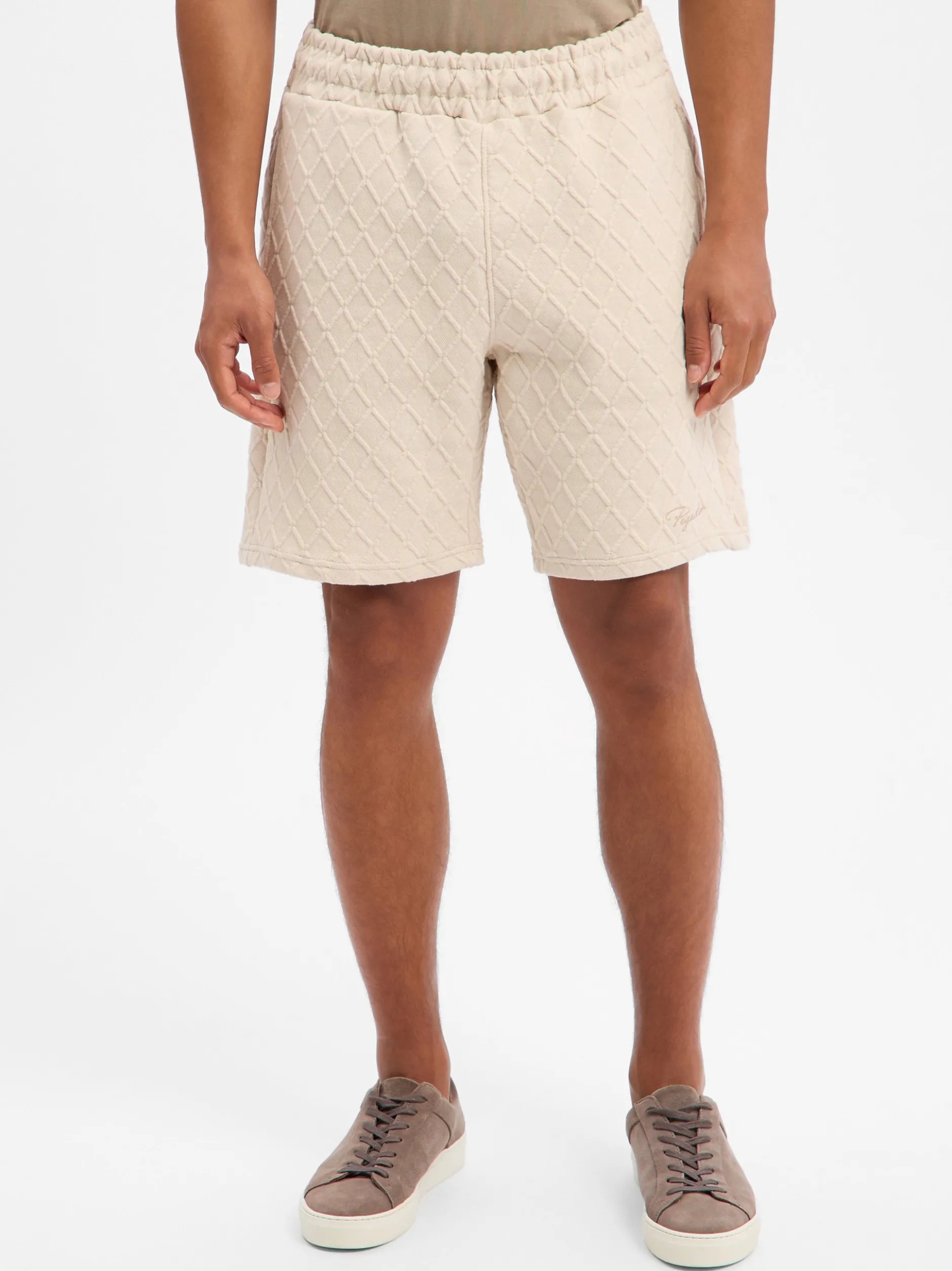 PEGADOR Herren Sweatshorts - Jovren in beige