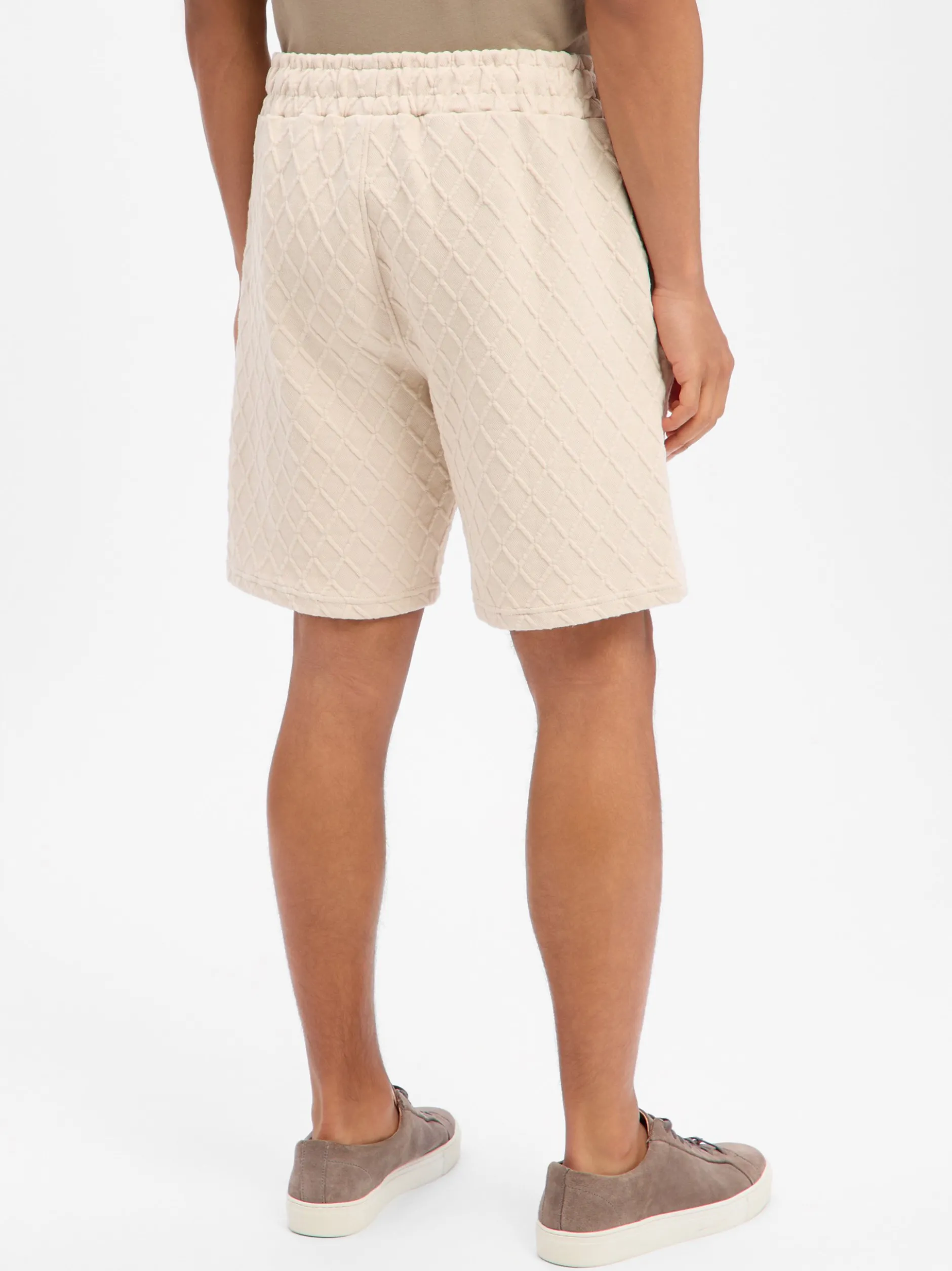PEGADOR Herren Sweatshorts - Jovren in beige