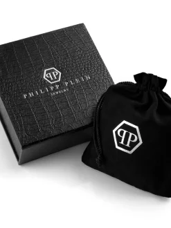 PHILIPP PLEIN Damen Ohrringe - PLEIN CUFF in gelb