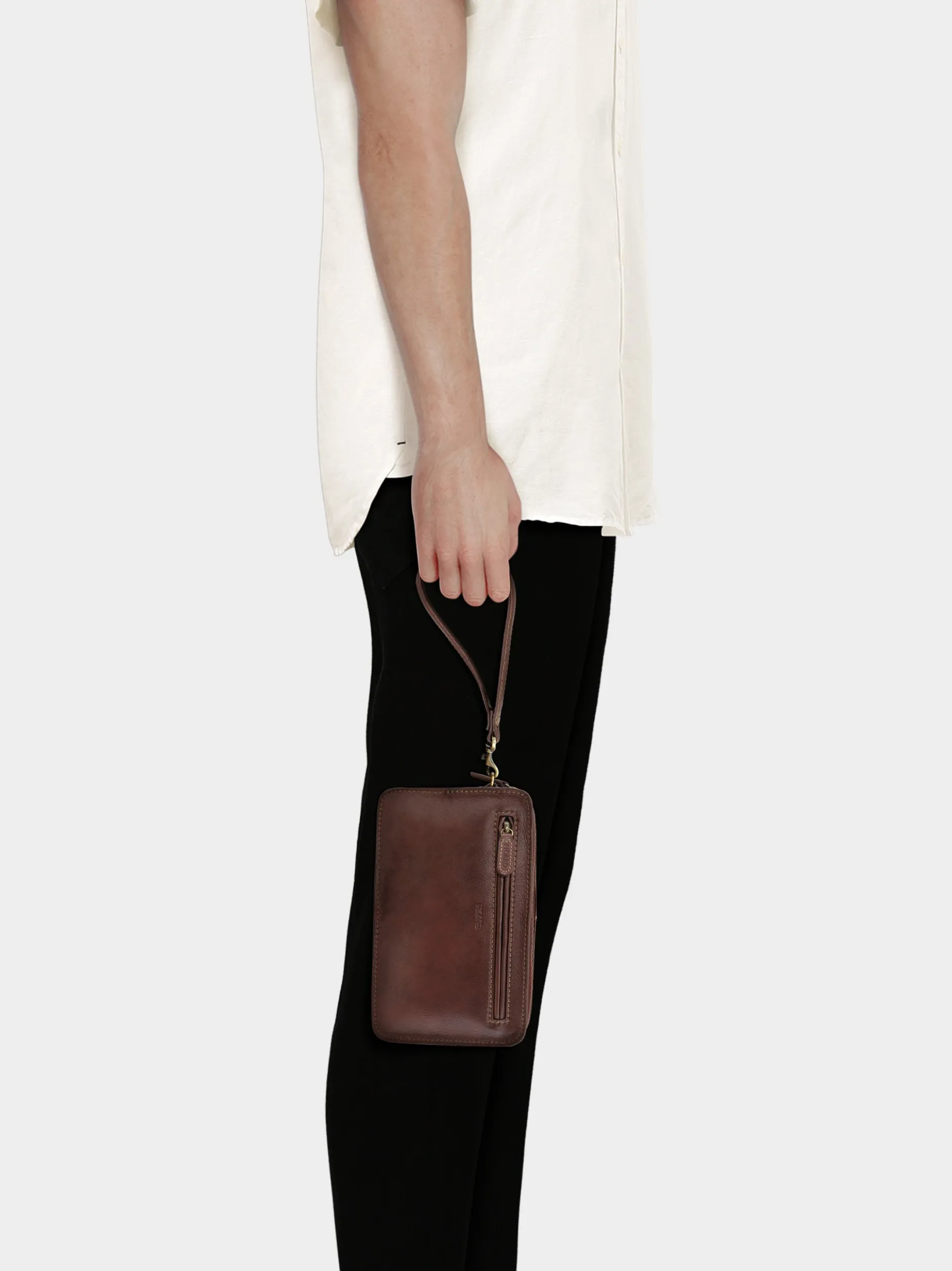 PICARD Herren Handgelenktasche - Toscana in braun
