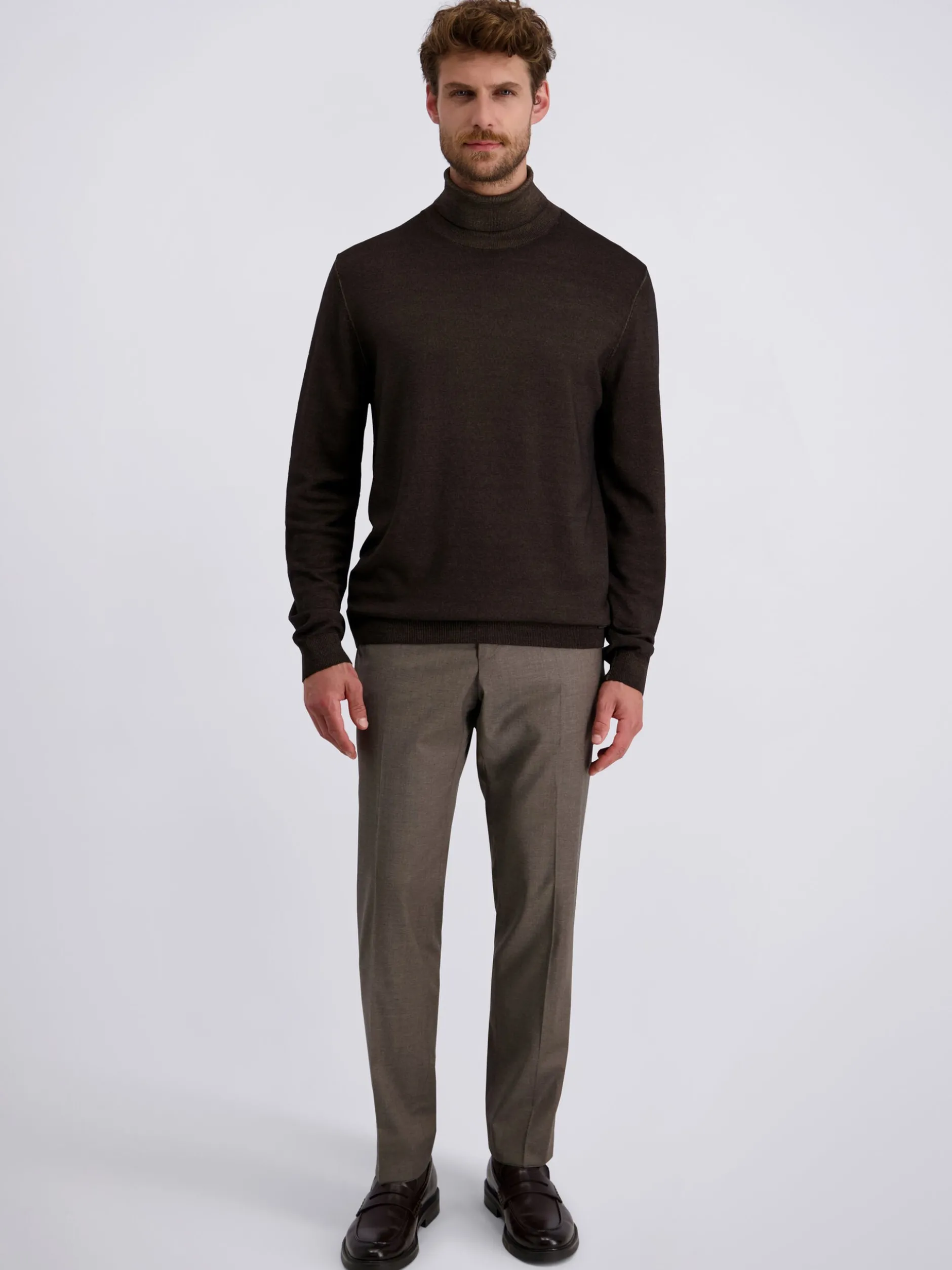 Pierre Cardin Herren Anzughose Ryan in braun