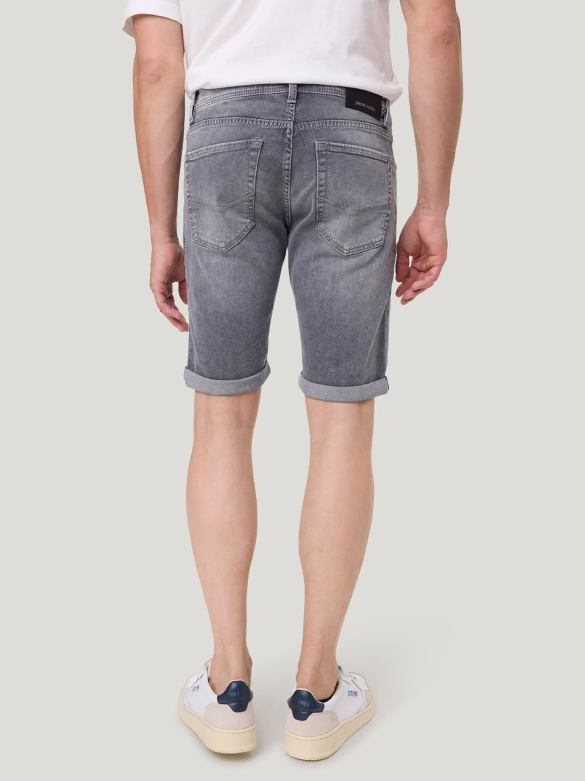 Pierre Cardin Herren Bermuda Sisteron in grau