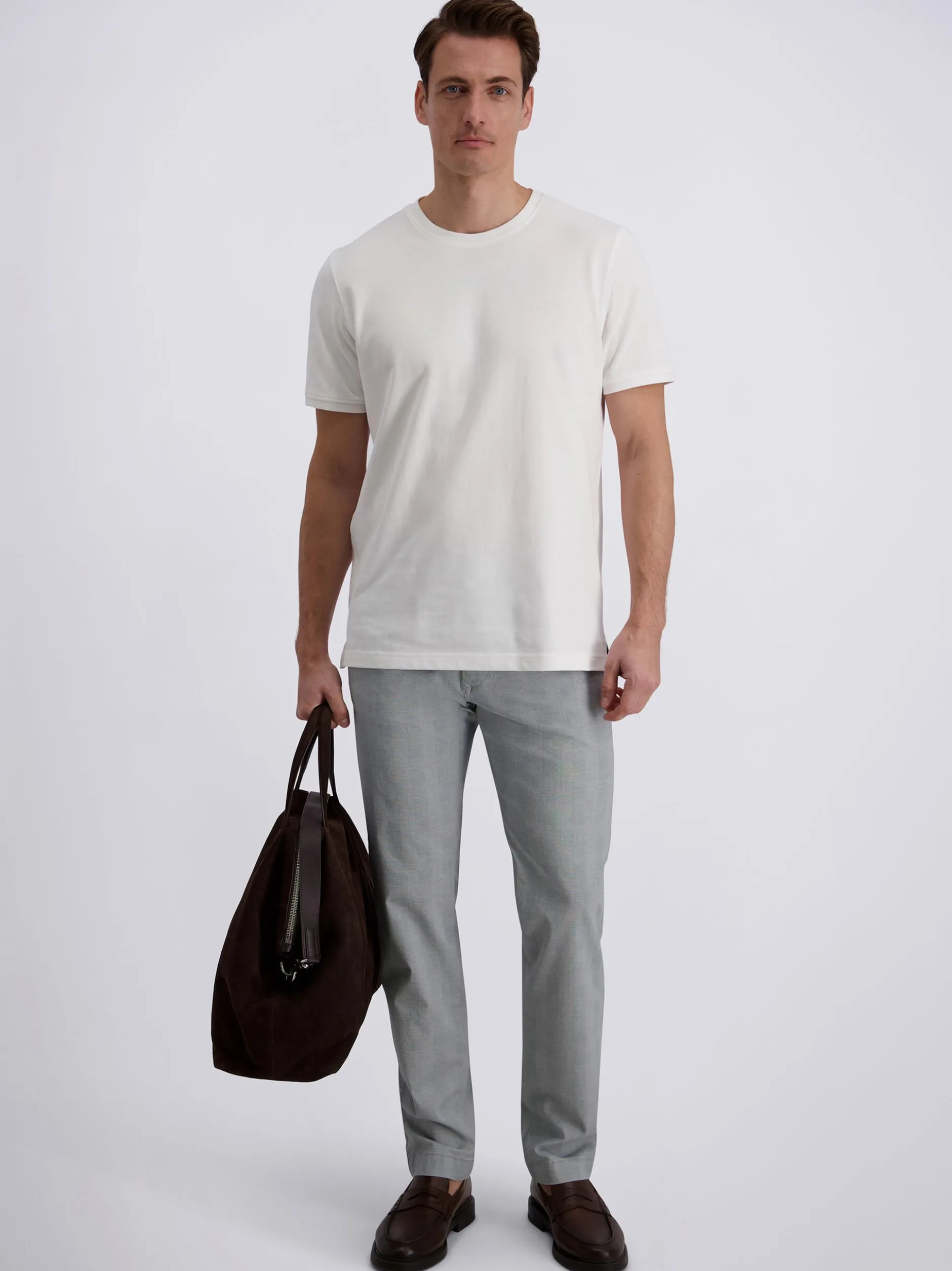 Pierre Cardin Herren Chino Castres in blau - Länge: lang