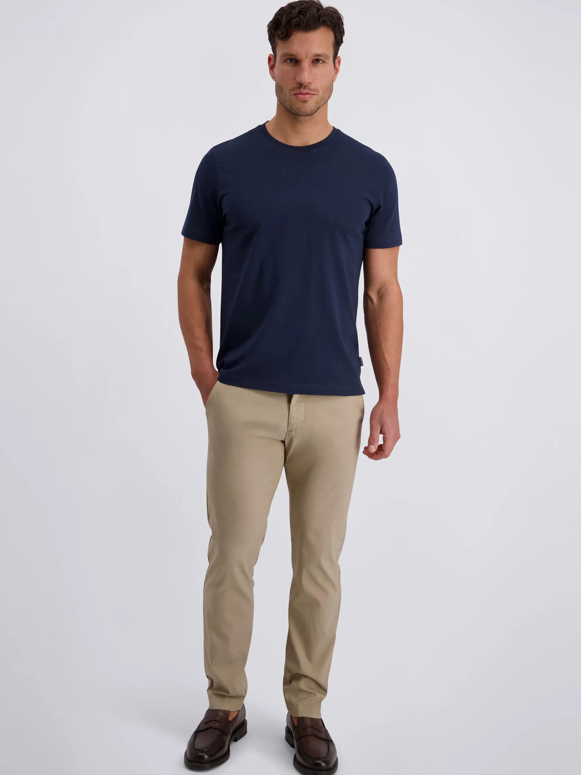 Pierre Cardin Herren Chino Calais in beige - Länge: lang