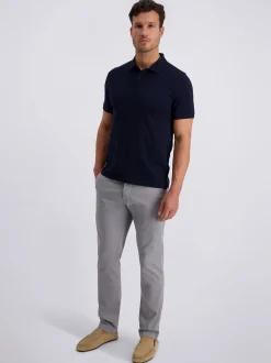 Pierre Cardin Herren Chino Castres in grau - Länge: lang