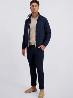 Pierre Cardin Herren Chino Castres in blau - Länge: lang