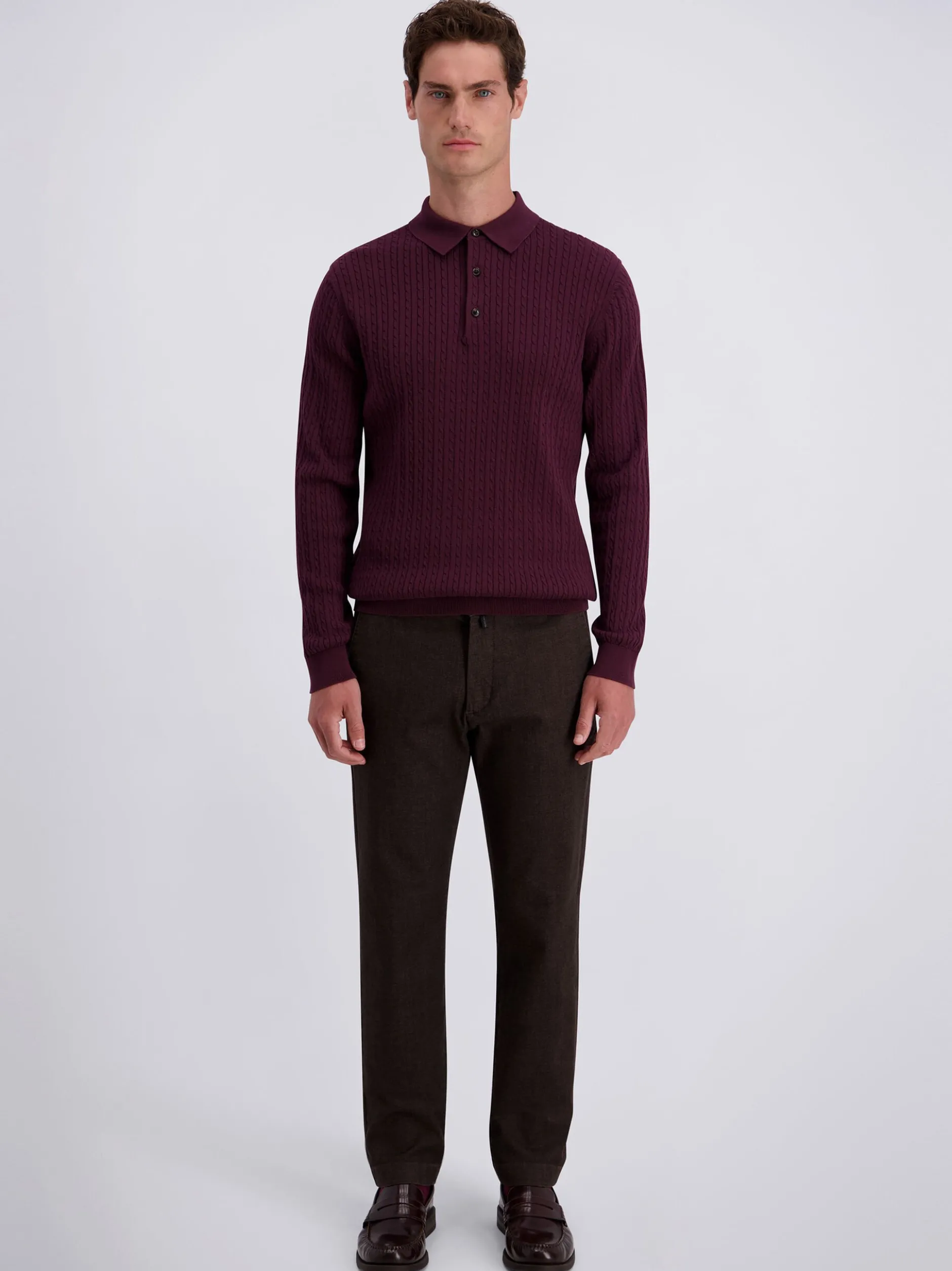 Pierre Cardin Herren Chino - Colmar in braun