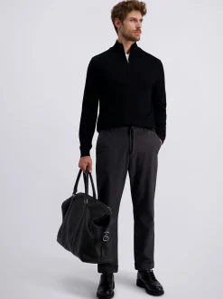 Pierre Cardin Herren Chino-Hose - Chambery in anthrazit