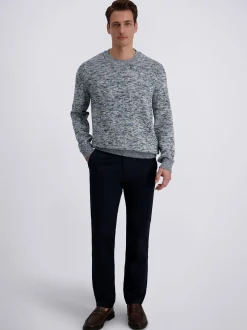 Pierre Cardin Herren Chinos Castres in blau