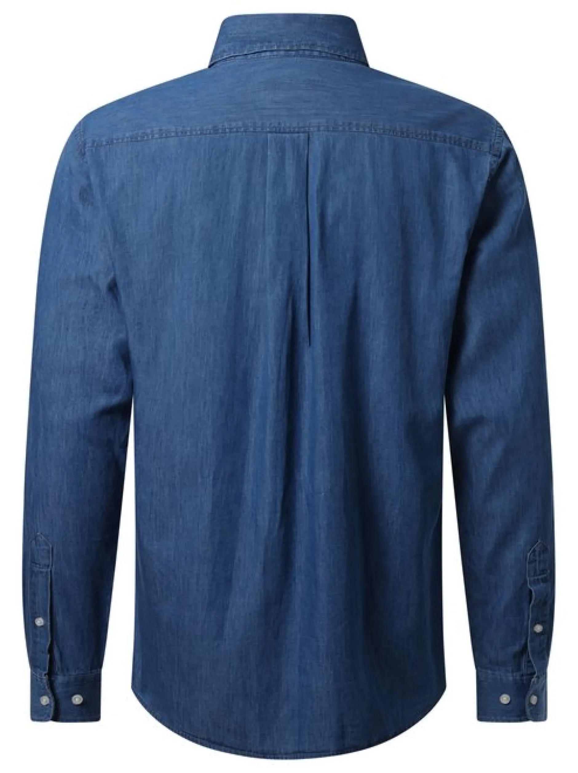 Pierre Cardin Herren Hemd in blau - Ärmel: langarm