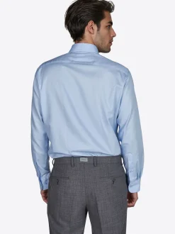 Pierre Cardin Herren Hemd in hellblau - Ärmel: langarm